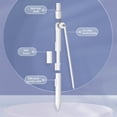 thumbnail image 2 of NBX Professional Compass with Mechanical Pencil Math Geometry Drawing Tools with 10pcs 0.7mm Leads Stationery, 2 of 8