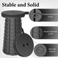 thumbnail image 3 of Taburete Plegable Portátil PLOGGING, Ajustable 6-45 cm, 200 kg, 3 of 6