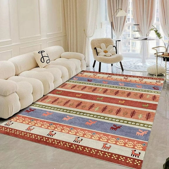 Morocco Geometric carpet for living room Ethnic Style Multicolor Rugs for Bedroom Sofa Coffee Table Beside Floor Mat tapis salon