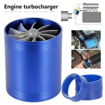 Grusce Air Intake Turbonator Double Turbo Charger Gas Fuel Saver for Car Truck SUV