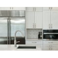 thumbnail image 4 of Design House Devan 5" Center-to-Center Satin Nickel Kitchen Cabinet or Furniture Pulls, 10-pack, 4 of 14