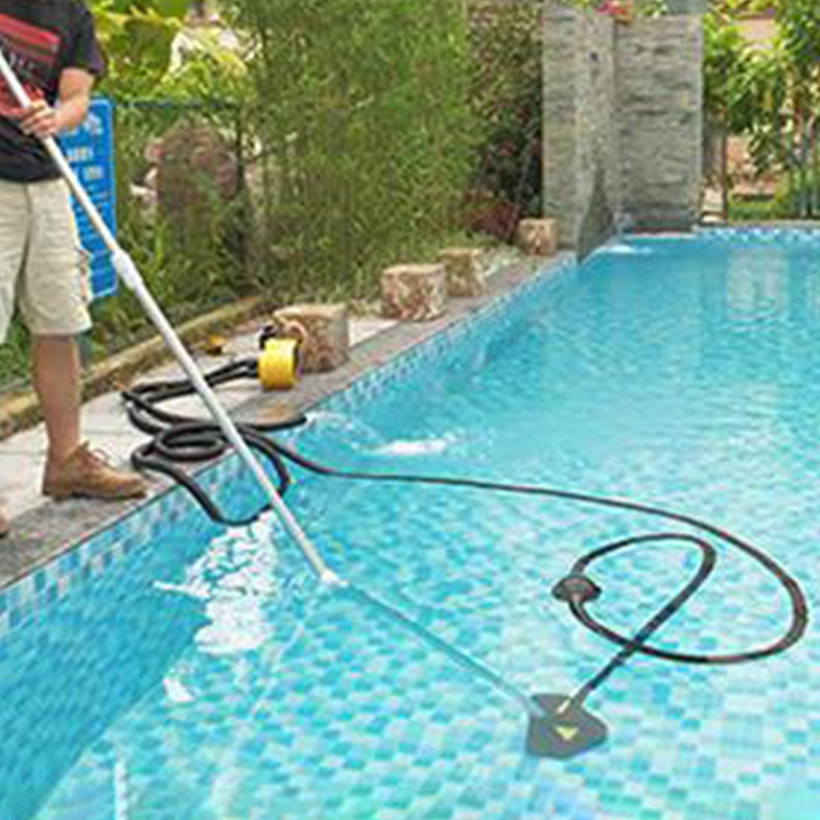 Nishiyuenyi Portable Swimming Pool Vacuum Cleaner Anti-Corrosive Pool Brush Head Pool Vacuum