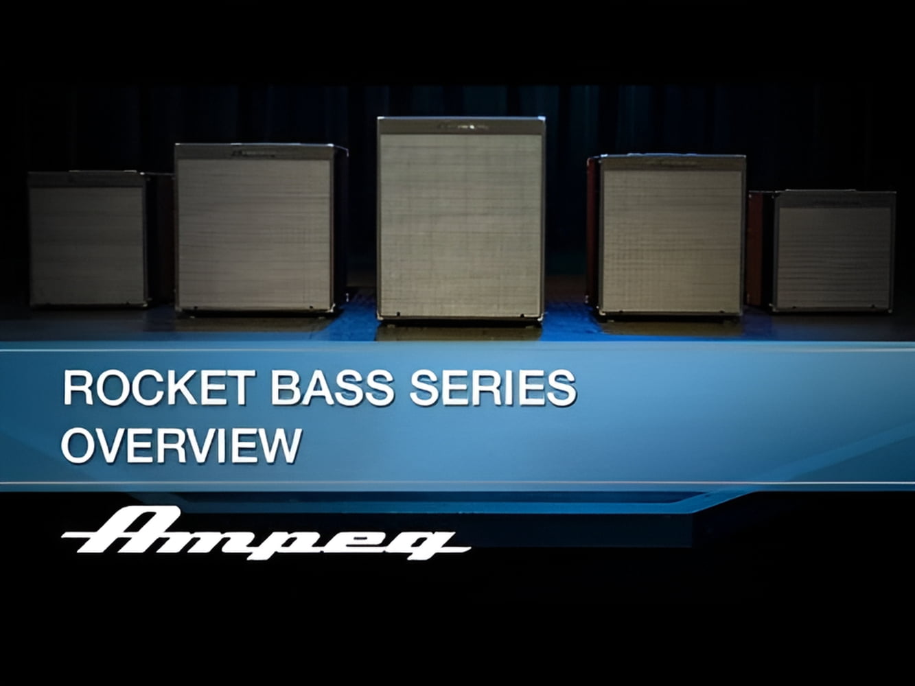 Ampeg Rocket Bass RB-108 30-Watt 1x8" Bass Guitar Amplifier