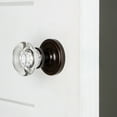 thumbnail image 3 of Nostalgic Warehouse Clarcc_Sd_Nk Round Clear Crystal Single Dummy Door Knob - Grey, 3 of 3