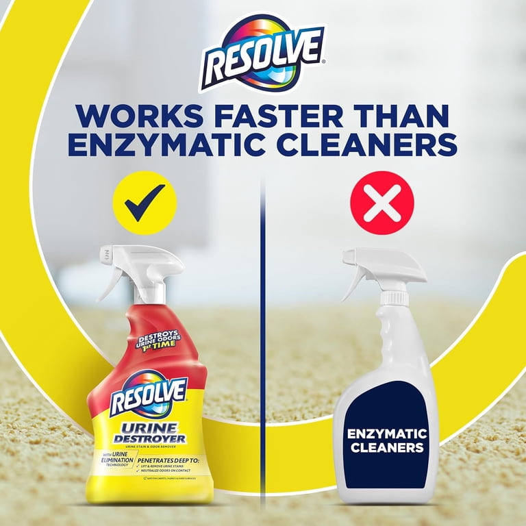Resolve Urine Destroyer Carpet Cleaner Spray, 32oz photo 7