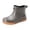Grey, variant on Men's Trendy Short Rain Boots Wide Calf Non Slip Work Shoes Waterproof Water Shoes for Outdoor Working Fishing White Size 9