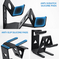 thumbnail image 3 of Desktop Dual Controller Holder for PS4/PS5/Xbox ONE/Switch Pro/Headset, Controller Organizer,Gaming Accessories, 3 of 9