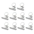 thumbnail image 2 of ZheElen 10pcs Scratch-Free Clip Strong Clamp Large Binder Clamps Paper File Wall Note Message Holders Heavy Duty Home Photos Clips, 2 of 6