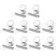 thumbnail image 1 of Juego De 10 Clips Magnéticos Para Refrigerador, Clips Magnéticos Fuertes, Abrazaderas De Carpeta Grandes De Acero Inoxidable, Abrazaderas De Papel, Imanes De Pizarra, Clips Para Refrigerador, Archivo matsuzay TO001963-00, 1 of 6