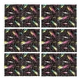 thumbnail image 2 of MKHERT Seamless Memphis Dots Pattern in Abstract 90s Style Placemats Table Mats for Dining Room Kitchen Table Decoration 12x18 inch,Set of 6, 2 of 4