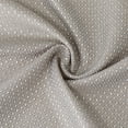 thumbnail image 6 of Shininglove 36 inch Curtains Bathroom Waterproof Curtains Window, Waffle Weave Textured Small Cafe Curtain, Taupe, 2 Panels, 6 of 6