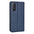 thumbnail image 3 of For Oppo Reno3 Pro 5G/Find X2 Neo Anti-scratch Wallet Stand PU Leather Shell Imprinting Rhombus Phone Case, 3 of 5