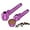 Purple, variant on Coffee Scoop & Funnel for Reusable K Cup Refillable Coffee Pods, Coffee Measuring Spoon 2 Tablespoon Capacity, Scoop with Funnel for Ground Coffee, Protein Powder, Tea (Black, 2 Pack)