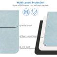thumbnail image 4 of MacBook Air M2 Sleeve A2681 Waterproof Anti-Scratch Laptop Sleeve Bag Compatible with 2008-2022 MacBook Pro, 4 of 5