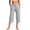 #03 Gray 【Mix & Match: Stock Up on Your Favorite Colors】, variant on Women's High Waist Cropped Wide Leg Pants, Button Front with Pockets, Soft Rayon Blend Fabric, Tummy Control Flattering Fit for Summer, Versatile Casual Work & Travel Bottoms,