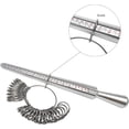 thumbnail image 5 of Ring Sizer Measuring Tool Metal Ring Mandrel Ring Gauge 1-13 Size with Half Size Ring Sizer Tool, 5 of 5