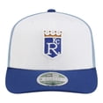 thumbnail image 2 of Men's New Era  White/Light Blue Kansas City Royals Player Replica 9SEVENTY Adjustable Hat, 2 of 4