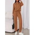 thumbnail image 4 of Conjunto Deportivo PRETTYGARDEN Otoño Invierno 2 Piezas Caqui Oscuro M, 4 of 8