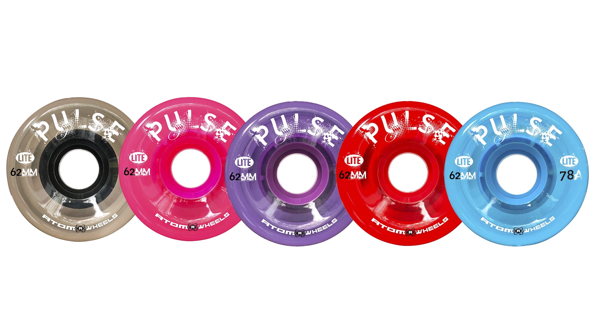 Pulse Red set of 4 outdoor Atom Wheels 