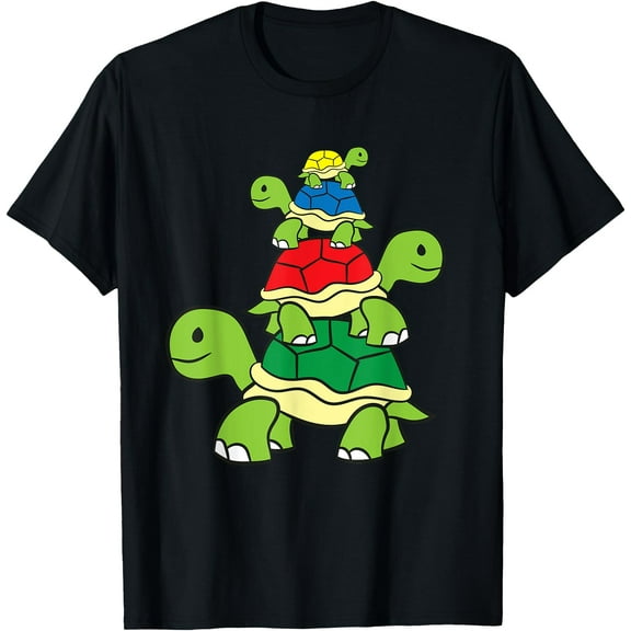 Cute Turtle Tortoises Ocean Love Sea Turtles Unisex T-Shirt for Men Women Kids Toddler