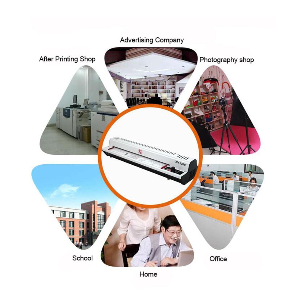 Techtongda All Metal Shell 12.5inch Thermal Hot Cold Laminator Machine with Inside Heating