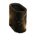thumbnail image 3 of TISHITA Open Top Trash Can Double Layers Trash Bin Dustbin Simple Trash Bucket Modern Garbage Container Bin for Guestroom Living Room Black, 3 of 8