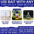 thumbnail image 5 of Fly Bait Fly Trap Refill Packets 6x1oz. Non Toxic Dissolvable Granules Work with All Reusable Flies Traps Outdoors Attractant. Flies Trap Bait Magnet Ranch Flytrap Outdoors. Cebo para Moscas, 5 of 5