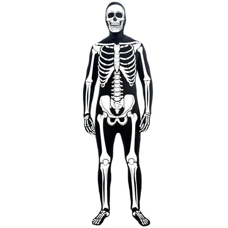 Mens Skeleton Man Suit Costume