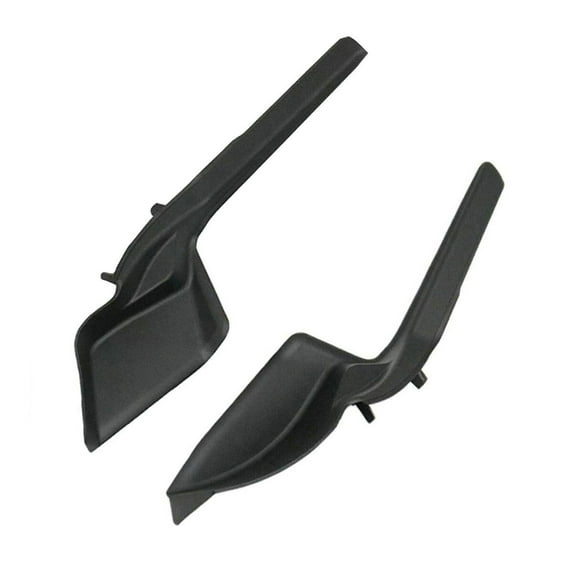 2Pcs Front Windshield Wiper Side Cowl Extension Cover Trim For 2020 2021 2022 Toyota RAV4