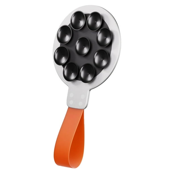Magnetic Suction Phone Mount Mirror Shower Phone Holder for iPhone 15(Orange)