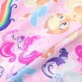 thumbnail image 6 of My Little Pony Girls Pajamas Sets Long Sleeve Top and Pants Pink Unicorn Sleepwear 2-Piece Loungewear Toddler Kids 3T, 6 of 8