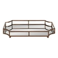thumbnail image 3 of Kate and Laurel Ciel Metal Mirrored Scalloped Decorative Tray, Bronze 19x13x3, 3 of 7