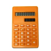 Angle View: Romacci Mini Calculator 8 Digits Display Handheld Pocket Size Basic Calculator for School Students Children Office Supplies