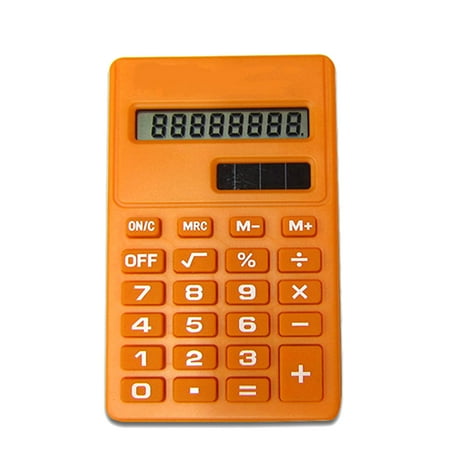 Romacci Mini Calculator 8 Digits Display Handheld Pocket Size Basic Calculator for School Students Children Office Supplies