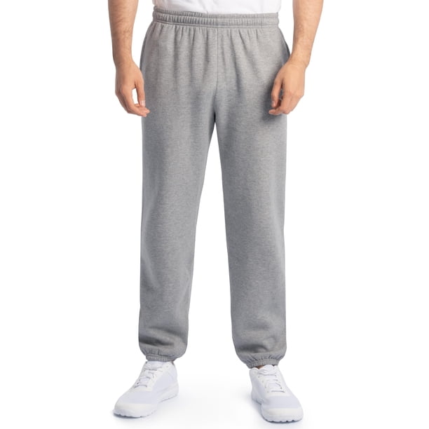 Pantalón deportivo de felpa Eversoft para hombre Fruit of the Loom, gris