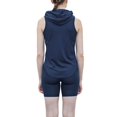 thumbnail image 5 of WBQ Workout Tank Tops for Women Sleeveless Hooded Sport Tank Top Breathable Quick Dry Running Yoga Shirts Athletic Tops Gym Workout Clothes S-XL, 5 of 7