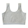 thumbnail image 2 of Ohufall Sports Bras for Kids 9-16T, Girls Growth Underwear Cotton Bra Elementary school Vest High School Bra Junior High School Sports Children Under Clothes, 2 of 6
