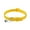 Yellow, variant on Cat Collar with Bell Soft Cat Safety Collar with Quick Release Buckle Adjustable Nylon Collar for Cats Puppy