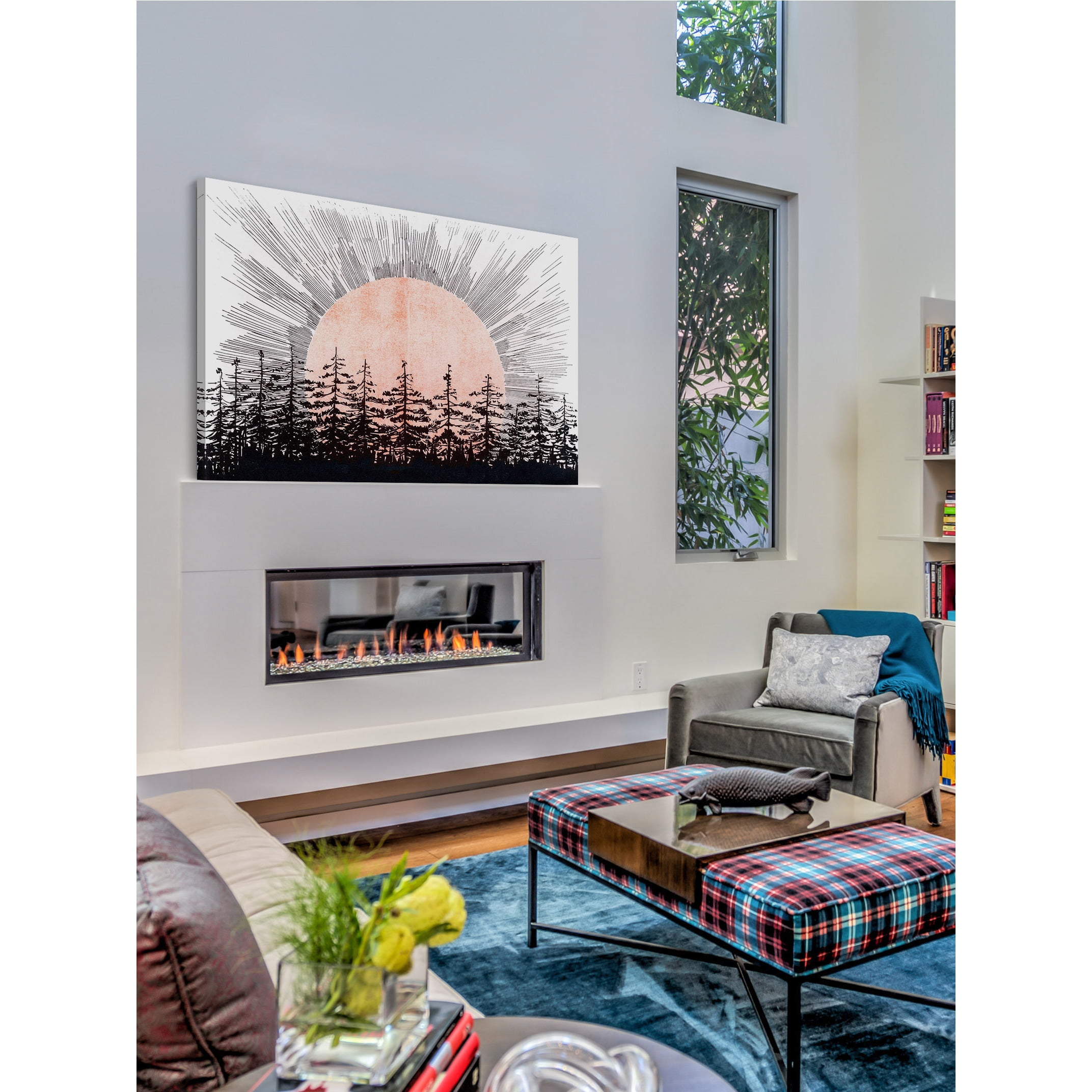 Marmont Hill - "Sunrise" Painting Print on Wrapped Canvas