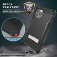 thumbnail image 4 of Tri-Shield [PATRIOTIC SERIES] Rugged Case Metal Kickstand Cover + Belt Clip Holster [USA PRIDE DESIGN] for Apple iPhone 11 PRO MAX (2019, 6.5" Model), 4 of 10