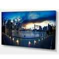 thumbnail image 2 of View from Marina Bay Sands Panorama - Cityscape Canvas Print, 2 of 3
