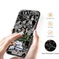 thumbnail image 5 of Funda de teléfono translúcida esmerilada de Anime One Piece para Apple iPhone 15 14 13 12 11 XS XR X 8 7 SE Pro Max Plus Mini, 5 of 5