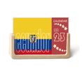 thumbnail image 1 of Ecuador Country Flag Name Desk Calendar Desktop Decoration 2023, 1 of 3