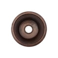 thumbnail image 3 of Premier Copper Products BR17DB Large Round Hammered Copper Prep Sink, 3 of 3