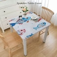 thumbnail image 2 of HAOXIT Table Cover Wipe Clean Oil-Proof//Stain-Resistant 60''x60'', 2 of 7