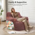 thumbnail image 3 of JESTOP Bean Bag Chairs, Tufted Soft Stuffed with Filler, Fluffy and Lazy Sofa, Cozy Chair for Bedroom Living Room Dorm Apartment, 3 of 6