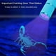 thumbnail image 2 of Mini linterna UV (azul) con 9 LED y batería - detector de orina de mascotas, adecuado para perros/gatos, agentes fluorescentes, manchas secas, detección anti-falsificación, billetes, chinches, etc., 2 of 5
