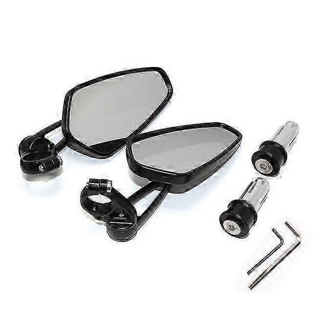 FOR Ducati Panigale V4/V4S V2 RSV4 899 959 1199 1299 7/8" 22mm Motorcycle Rear View Black Handle Bar End Side Rearview Mirrors