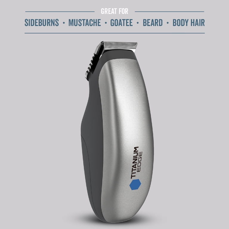 Titanium Edge Micro T-Blade – Men's Precision Trimmer for Beard