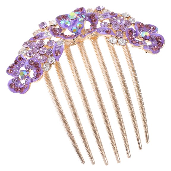 TABLZONE Bridal Hair Combs Metal Hairpin Grip, Elegant Hair Accessories for Women’s Weddings, Evening Parties, and Special Occasions